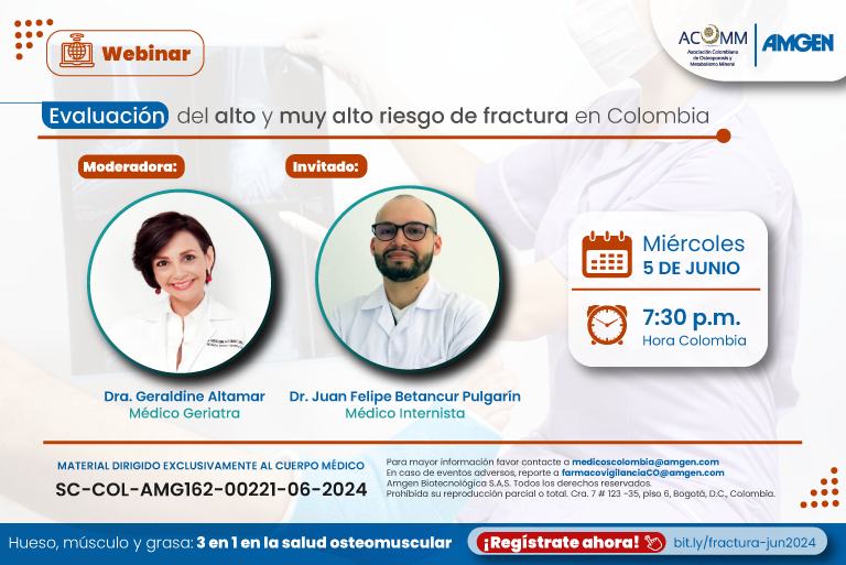 Evaluación del alto y muy alto riesgo de fractura en Colombia