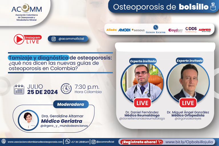 Tamizaje y diagnóstico de osteoporosis: ¿qué nos dicen las nuevas guías de osteoporosis en Colombia?